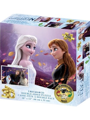 NW NessiWorld Çift Taraflı Puzzle 200 Parça