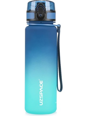 Uzspace Spor Içecek Şişesi 500 ML/800 Ml/1 L, Sızdırmaz, ve Bisfenol A Içermez, Bisiklet, Fitness, D