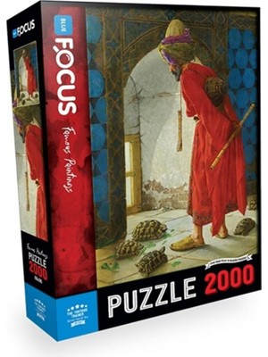 Blue Focus 2000 Parça - The Tortoıse Traıner (Kaplumbağa Terbiyecisi)