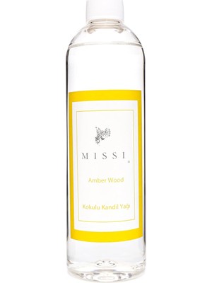 Missi 400 ml Amber Wood Kokulu Kandil Yağı