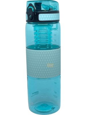 New Global 700ML Silikon Gövdeli Detoks Aparatlı Su Matarası