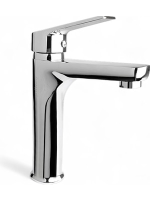 Hepta Collection Mix Krom Kaplama Sıcak Soğuk Tezgah Üstü Banyo Mutfak Lavabo Bataryası Aç Kapa Evye Armatür Musluk