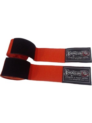 DragonDo Dragon Do Style Muay Thai Mma Kickboks Training Handbandagen, Siyah 3,5 MT/140IN Meksika Siyah