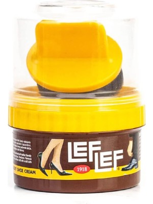 Ankanorm Nuri Leflef Pratik Cilalı Krem Ayakkabı Bakım Boyası 50 ml Kahnane, Ankanorm, Tek Beden
