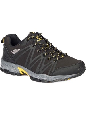 Lumberjack Shell Waterproof Su Geçirmez Erkek Outdoor Spor Ayakkabı, Siyah-Sarı, 41
