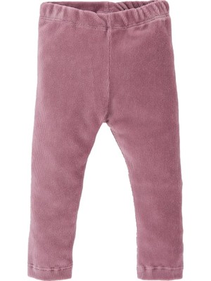 Defacto Kız Bebek Düz Paça Kadife Tayt, Pembe, 9-12 M