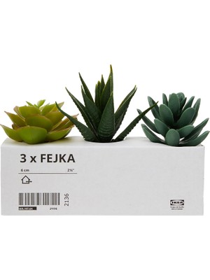 Ikea Saksılı Yapay Saksı Bitkisi, Iç ve Dış Mekan Için, 203.953.31, Sulu