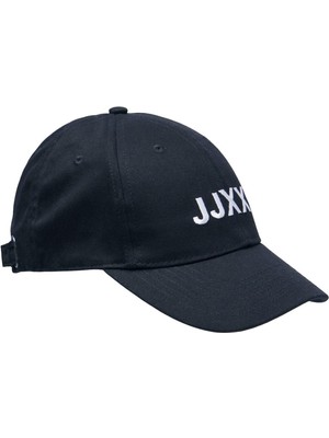 Jack  Jones Kadın Jjxx Jxbasic Big Logo Beyzbol Şapkası Noos Beyzbol Şapkası, Lacivert Blazer/detay