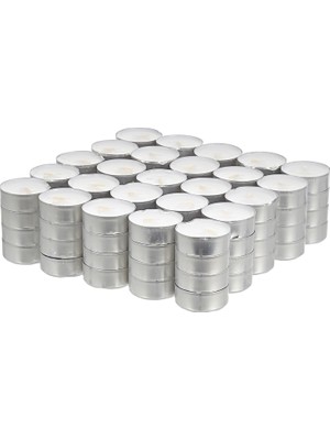 Ikea 500.979.95 Glimma Kokusuz Tealights, 100'LÜ Paket