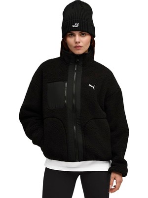 Hepta Collection Kadın Reversible Sherpa Jacket Ceket S