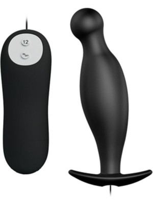 TUX Truvashop 12 Titreşimli Kumandalı Anal Vibratör Anal Plug Stimülatör