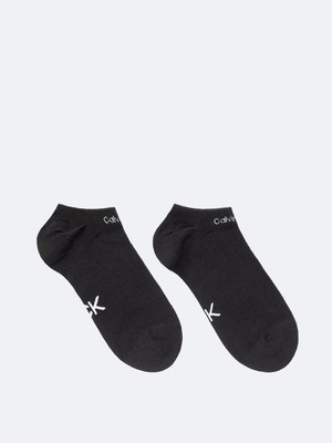 Calvin Klein Calvın Kleın Unisex Marka Logolu Günlük Kullanıma Uygun Siyah Çorap C701218774 001