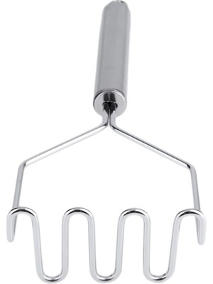 Hereveoyuncak Inox Paslanmaz Metal Patatess Ezici Püre Yapıcı 27 cm