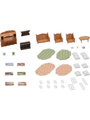 NW NessiWorld Sylvanian Families Oturma Odası Seti 5339