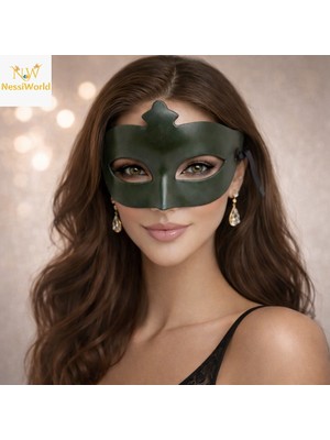 Freedom Storee Yeşil Gizemli Masquerade Maskesi