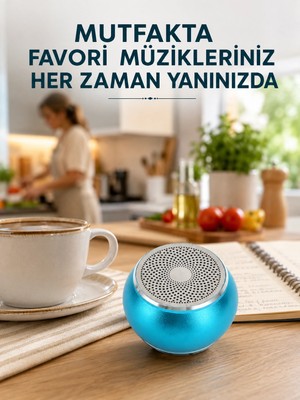 Urfakent Kablosuz Bluetooth Hoparlör | 2-3 Saat Kesintisiz Müzik Keyfi Yeni Nesil
