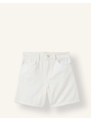 DeFacto %100 Pamuk Regular Fit 5 Cepli Jean Bermuda Şort I7380AX26SM