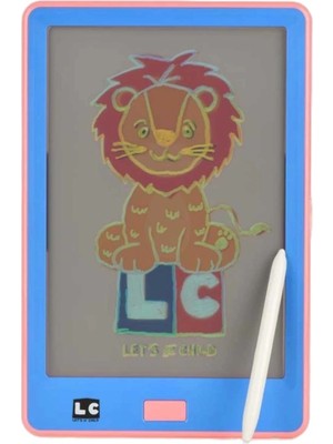 Urfakent 10 Inch Şeffaf LCD Dijital 4 Adet Çizim Kartlı Tablet 31052