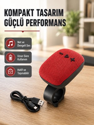 Urfakent Bluetooth 5.1 Kablosuz Hoparlör – Güçlü Bas, Fm Radyo ve Çoklu Giriş Destekli
