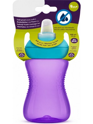 Urfakent Yumuşak Uçlu Bardak 300 ml Mor