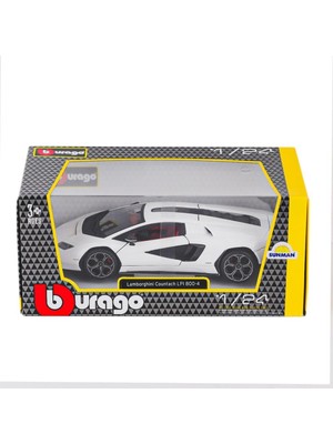 Urfakent 1021102 Burago Lamborghini Countach Lpı 800-4 1:24 -