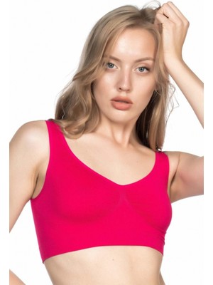 Hace Bazaar Marsilyan™ Mürdüm Mı  4005 Soft Kalın Askı Büstiyer