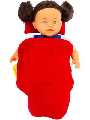 Sunman Bebelou Uykudan Önce Masal Anlatan Dolgu Bebek Pamuk Prenses ve Yedi Cüceler 40 cm