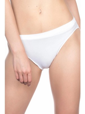 Hace Bazaar Marsilyan™ Beyaz Mı  3001 Soft Slip Külot