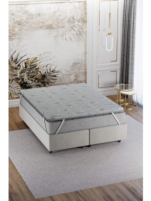 Mobpazar Antistatik Yatak Pedi, Ortopedik Yatak Pedi, Hypnoz Çift Taraflı Kullanım,rahat Uyku 90X190 cm