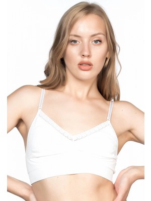 Hace Bazaar Marsilyan™ Beyaz Mı  4035 Agraflı Minimizer Korse