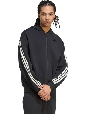 Adidas KW2367 M Ak 3s Fz Siyah Erkek Zip Ceket