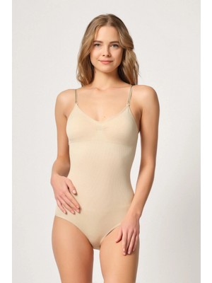 Hace Bazaar Marsilyan™ Ten Mı  1925 Soft Pedli Çıtçıtlı Body