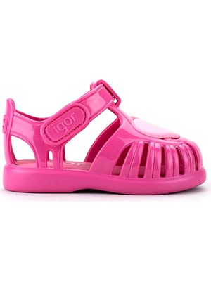 Igor Tobby Gloss Love Çocuk Pembe Günlük Stil Sandalet S10310-007