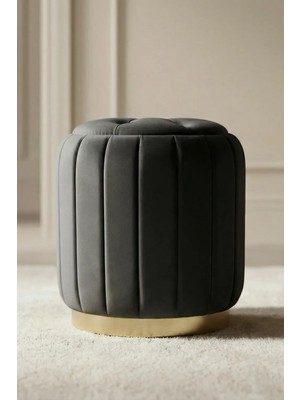 Arvia Home Arvia Altın Kapitone Puf