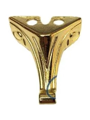 Neonova Moda Ahşap Sandık Ayağı, Kutu Ayak 2,5 cm - Sarı, 100 Adet