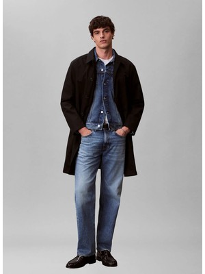 Calvin Klein Jeans Mavi Erkek Straight Denim Pantolon LV04RF725GWE9 90S Straıght Andrew