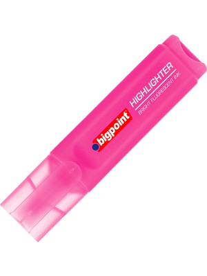 Bigpoint BP910-22 Fosforlu Kalem Pembe