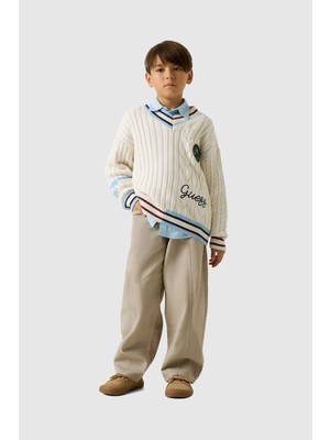 Guess Erkek Çocuk Bej Pantolon