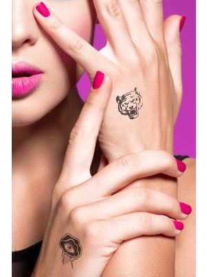 Artikel Animals Geçici Dövme,geçici Tattoo ,vücut Dövme,kol Bilek Dövme,boyun Dövme,sırt Dövme