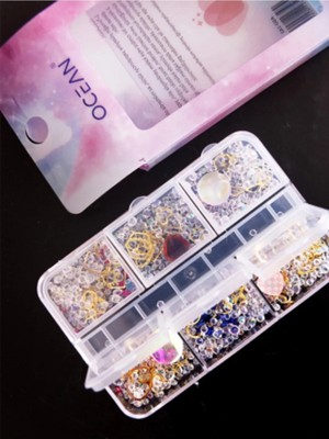 Artikel Tırnak Süsleme ve Makyaj Taşı, Kolay Uygulanabilir, Nail Art Tırnak Süsleme ve Makyaj Taş Set