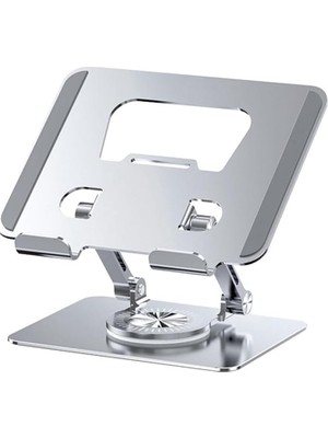 Duca Store Notebook ve Laptop Uyumlu 360 Derece Dönen Stand, Ayarlanabilir Laptop Tutucu, Sağlam Tabanlı, Yüksekliği Ayarlanabilir Tutucu, Notebook Stant 747