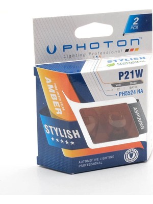 Duca Store Ampul P21W 12V 93 Naturel Amber Performance Pht PH5524 Na