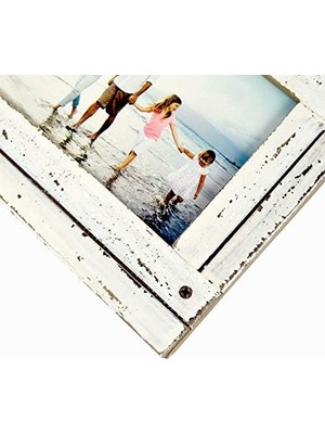 Duca Store Prınz Homestead Holzrahmen 4 x 6 Distressed White