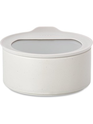 Duca Store One Seramik Saklama Kabı Buz Beyaz 200 ml D-NEONE020-01