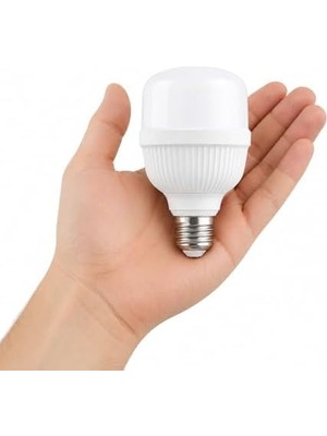 Duca Store 17W LED Jumbo Ampul 3000K Sarı Işık 1750 Lümen 112W Eşdeğer E27 Duylu 70X109 mm Yüksek Güçlü Tasarruflu Ampul