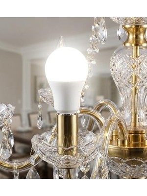 Duca Store 5 Adet E27 LED Ampul – Tasarruflu Beyaz Işık LED Ampul Seti, Enerji Verimli Aydınlatma, Uzun Ömürlü ve Düşük Tüketimli E27 Duy LED Lamba (62, Vat)