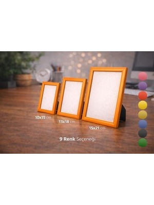 Duca Store Kırılmaz Pvc Masaüstü Fotoğraf Çerçevesi | 10×15 – 13×18 – 15×21 | 9 Farklı Renk Seçenekleri  Kırılmaz Pvc Masaüstü Fotoğraf Çerçevesi (Kırmızı, 13X18)