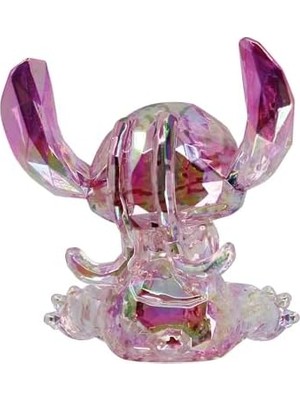 Duca Store Facets  Lilo ve Stitch Melek Figürü 7.6 Cm, Pembe Polyresin Koleksiyon