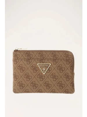 Guess Laurel Iı Anahtarlıklı Cüzdan Kadın Kahverengi Cüzdan SWSG7459148-LTL