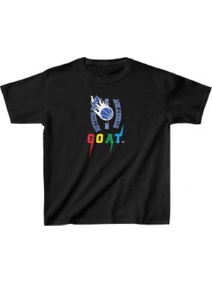 Hace Bazaar Baskılı T-Shirt - Siyah -
